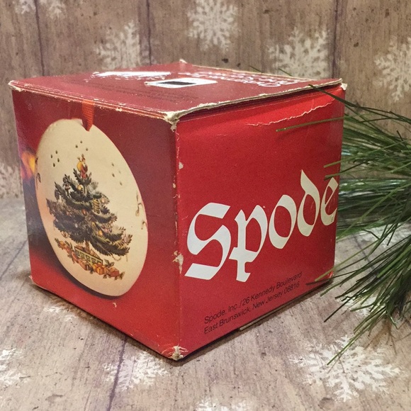 Spode England Christmas Tree Pomander Ball Vintage - Picture 12 of 15